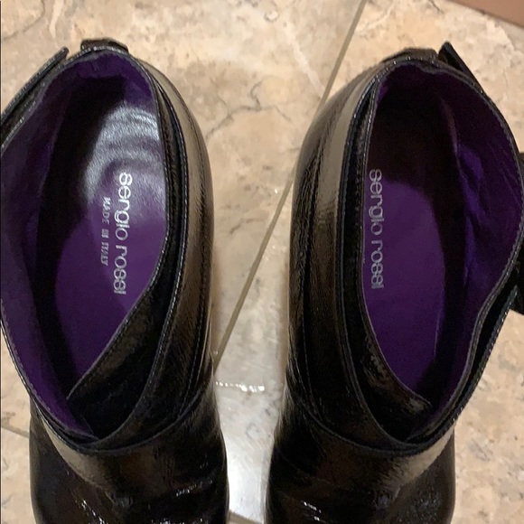 Sergio Rossi short boots with metal heal - Picture 4 of 9